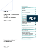 S7-400 - Datos de Los Módulos PDF