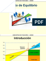 Punto de equilibrio en la administración financiera