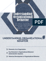 Understanding Organizational Behavior: de Castro, Donna Amor Decretales, Thea Marie Estimo, Adrian Maca-Alin, Sahara