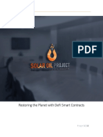 Solar Oil Project - OverView