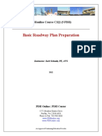 basic roadway plan preparation