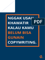 Silabus Kelas Copywriting