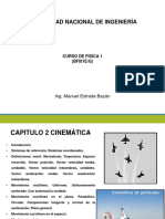 2020-1 F1 CAPITULO 2 CINEMATICA (Autoguardado) (Autoguardado) PDF