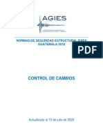 Control de Cambios NSE 2018