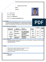 Preetam Dandpat: Curriculum Vitae