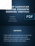 Askep Gangguan System Persepsi Sensori Vertigo