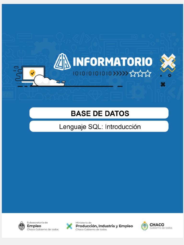 Introduccion A SQL PDF | PDF | SQL | Bases de datos