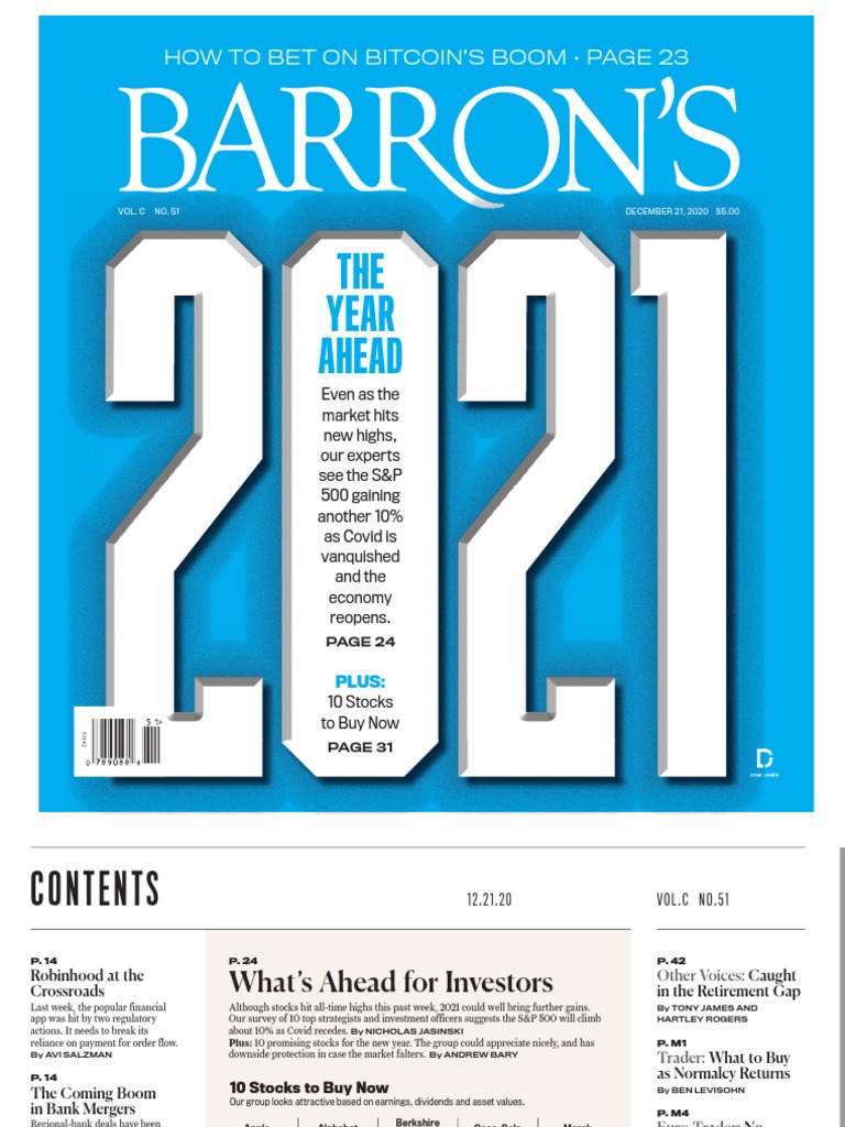 Barrons - 2020 12 21 | PDF | Pnc Financial Services | Finance & Money  Management