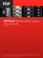 Netflix Openconnect: Appliance Deployment Guide