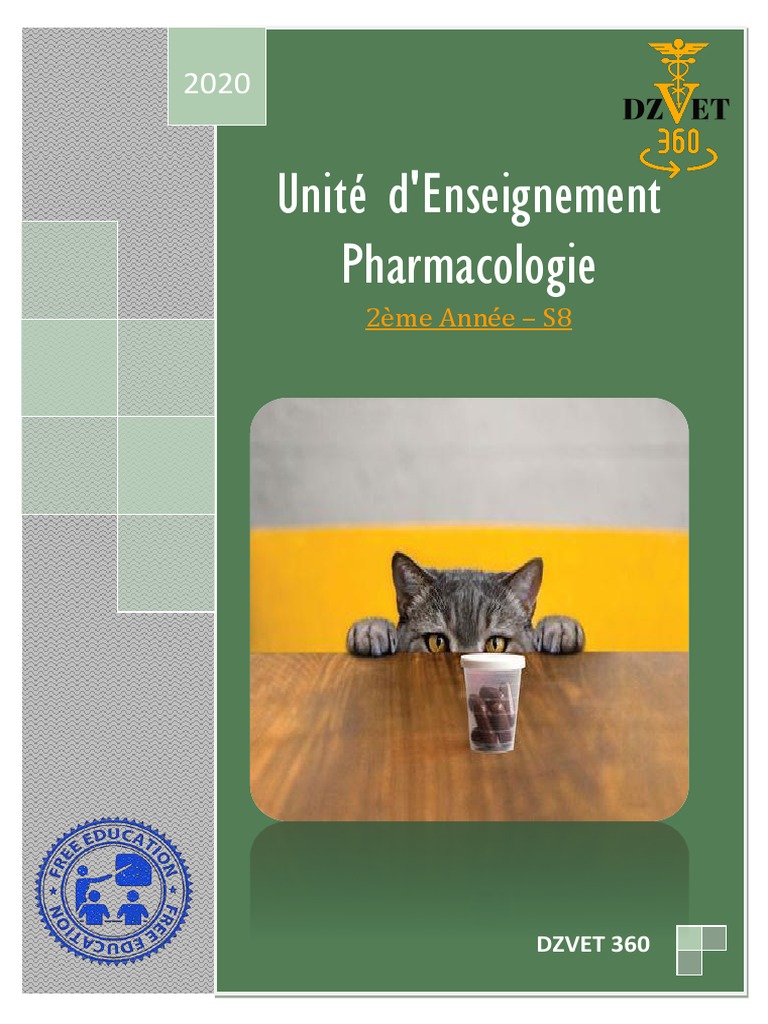 S8 Pharmacologie Dzvet360 Cours Veterinaires Pdf Insuffisance Cardiaque Cœur
