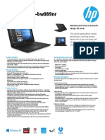 HP Laptop 15-bw089nr: Reliable Performance. Beautiful Design. Do More