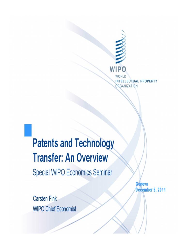 Overview of Patents and Technology Transfer | PDF | Patent ...