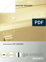 Hfe Sony Hifi Components 2000-2001 Ru PDF
