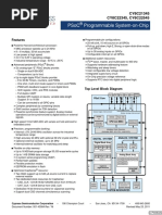 Psoc Programmable System-on-Chip: Features