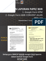 PENATARAN 2 GOOGLE FORMS LAPORAN PDPR KPM Dan CPR