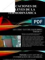 Aplicaciones de Las Leyes de La Termodinámica