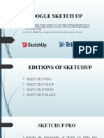 GOOGLE SKETCH UP Reporting