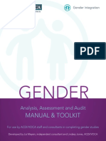 ACDI VOCA Gender Analysis Manual PDF