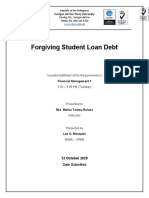Forgiving Student Loan Debt: Surigao Del Sur State University
