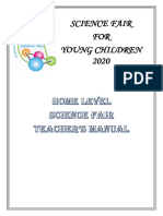 Home Level Science Fair Teachers Manual Final