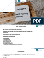 MRP Planning Process
