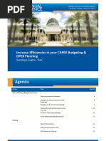 Increase Efficiencies in Your CAPEX Budgeting & OPEX Planning
