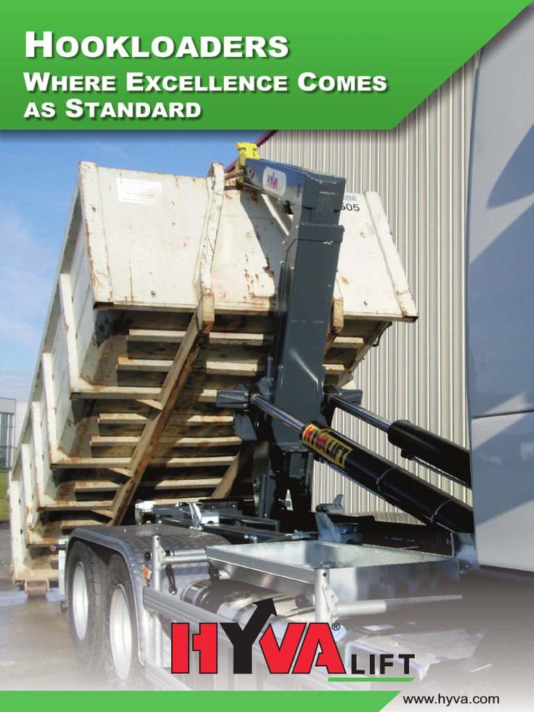 Hyva Lift Hookloaders Overview | PDF | Crane (Machine) | Manufactured Goods