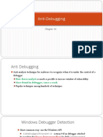 10 1 Anti-Debugging