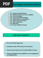 Chapter 13 Output Stages and Power Amplifiers