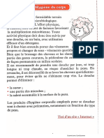 اختبارات اللغة الفرنسية الأولى متوسط النظافة موضوع1 PDF