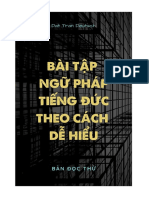 Bản đọc thử sách Bài tập ngữ pháp tiếng Đức theo cách dễ hiểu