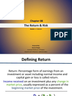 The Return & Risk: Books: L J Gitman