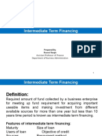 Intermediate Term Financing