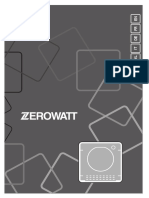 Zerowatt ETD H8A1DE Dryer PDF