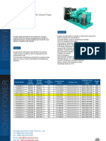 Honny Power Generator Datasheet HGM1250HV11