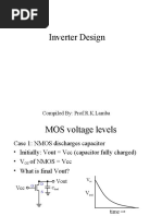 Inverter Design: Compiled By: Prof.R.K.Lamba