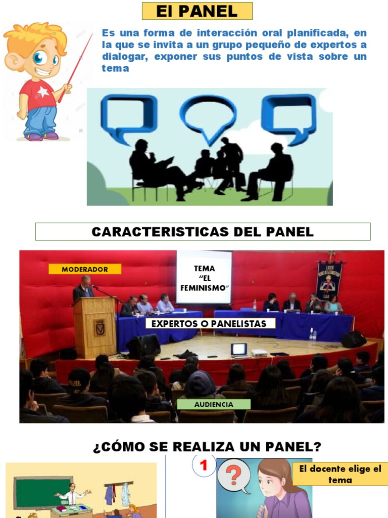 Características y realización de un panel | PDF | Artes del Lenguaje y ...