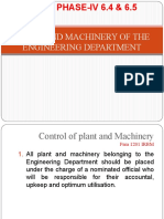 Control of Construction Plant and Machinery