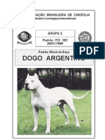 Padrão oficial da raça Dogo Argentino