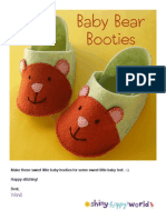 Wendi: Make These Sweet Little Baby Booties For Some Sweet Little Baby Feet.:-) Happy Stitching! Best