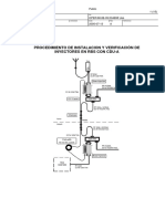 Procedimiento de Instalacion y Verificacion de Inyectores