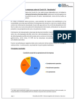 Encuesta de La Cámara Argentina Del Comercio y Los Servicios