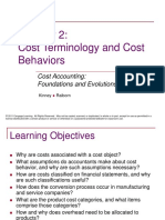 2 - Cost Concept and Cost Behavior