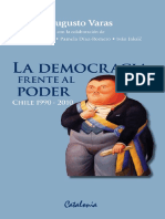 Democracia Frente Al Poder. Chile, 1990-2010, La - Augusto Varas PDF