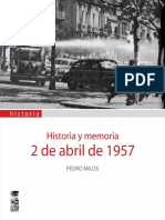 Historia y Memoria 2 de Abril de 1957 Pedro Milos
