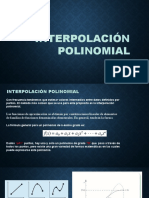 Interpolacion Polinominal