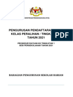 Carta Proses Kerja - Rayuan Ke Peralihan 2021