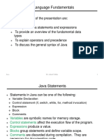 02 Statements, Data Types, Type Casting