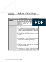 Nature of Auditing: Basic Concepts