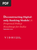 Deconstructing Digital Only Banking Model A Proposed Policy Roadmap For India FINAL